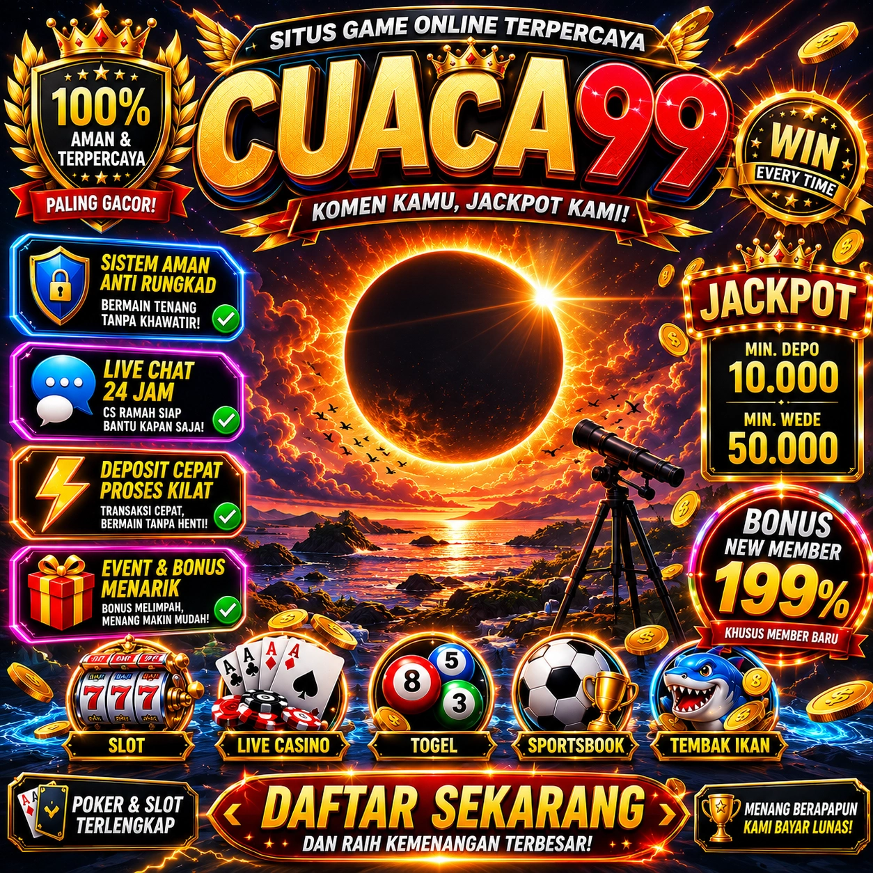 CUACA99 Banner